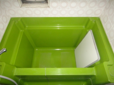 ユニットバス施工事例182 天井パネル 浴槽ＦＲＰ補修 塗装 | ホーム